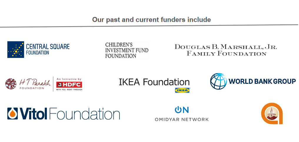 Logos of PIPE funders